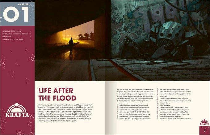 Financiamento coletivo do RPG Things from the Flood
