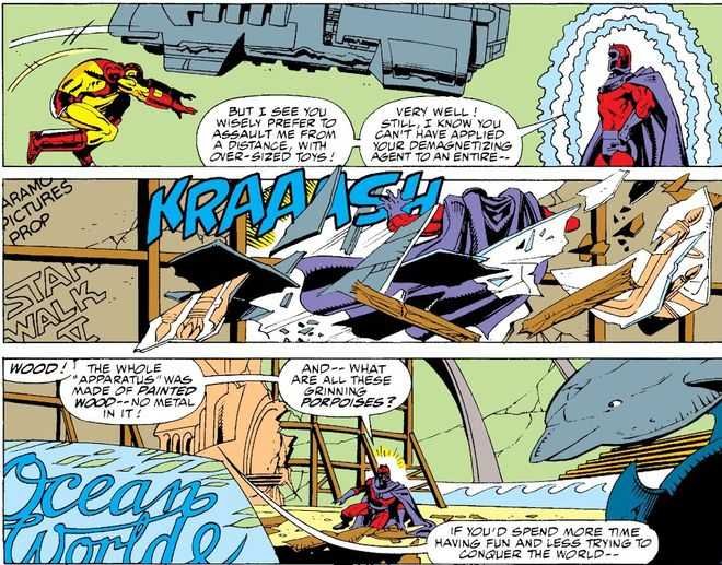 Homem de Ferro prova que os fãs estão errados ao pensar que Magneto poderia vencê-lo